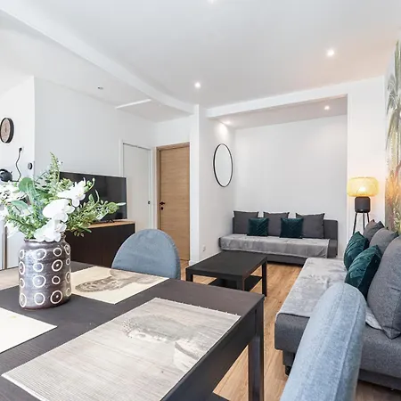 Apartament La Casa Reine Jeanne- Pres De La Gare - Wifi - Parking - Neuf Et Confort Nicea